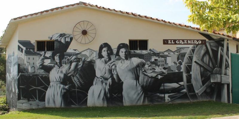 Mural exterior lavadero