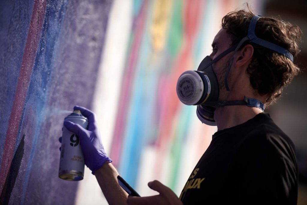 Pintor de murales Peio Iglesias