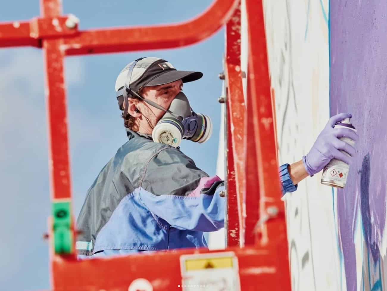 Pintor de muros en Pamplona